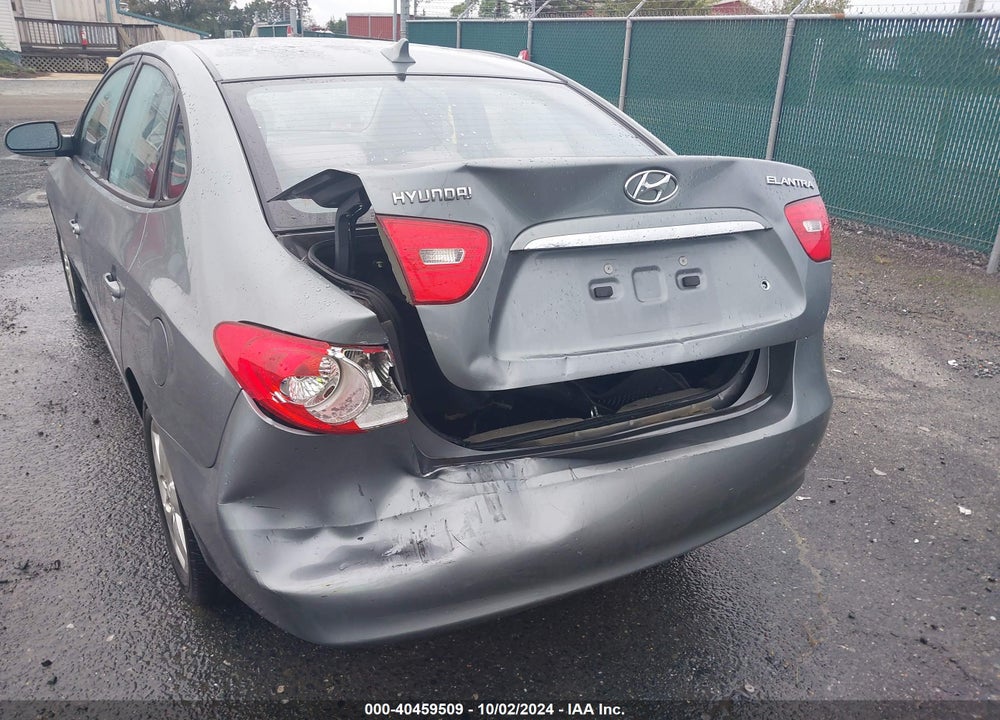 2009 HYUNDAI ELANTRA SE VIN: KMHDU46D29U814398