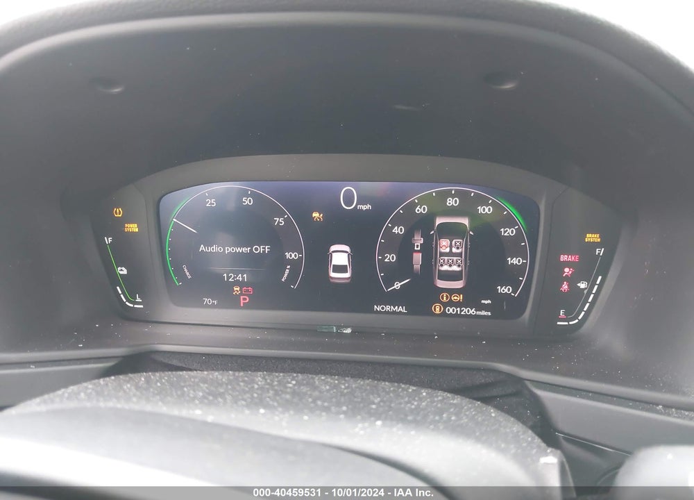 2024 HONDA ACCORD HYBRID SPORT VIN: 1HGCY2F52RA054185
