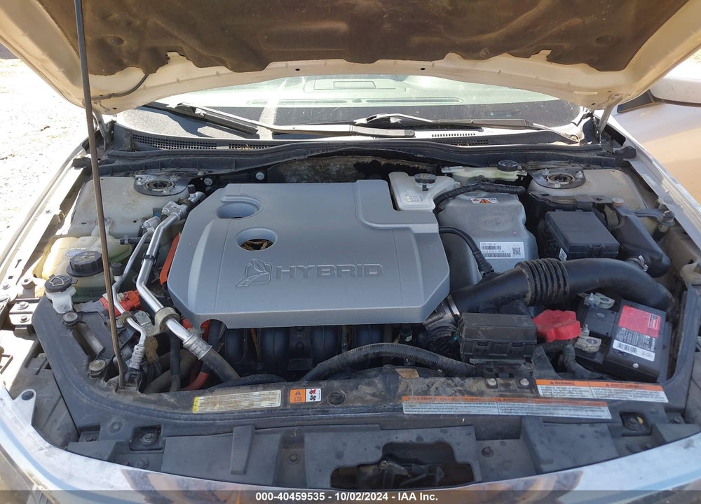 2010 FORD FUSION HYBRID VIN: 3FADP0L36AR429251
