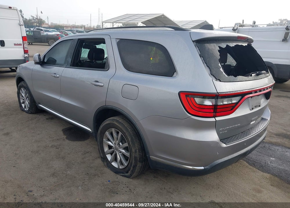 2016 DODGE DURANGO SXT VIN: 1C4RDJAG2GC449508