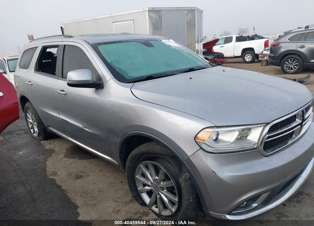 2016 DODGE DURANGO SXT VIN: 1C4RDJAG2GC449508
