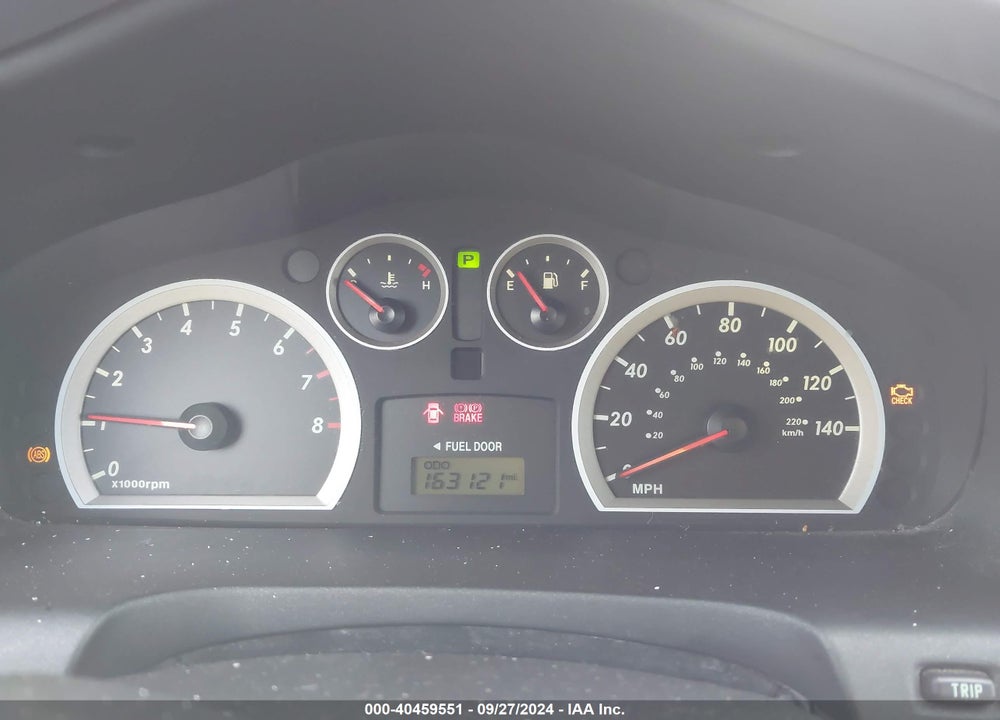2006 HYUNDAI SANTA FE GLS VIN: KM8SC13D96U103094