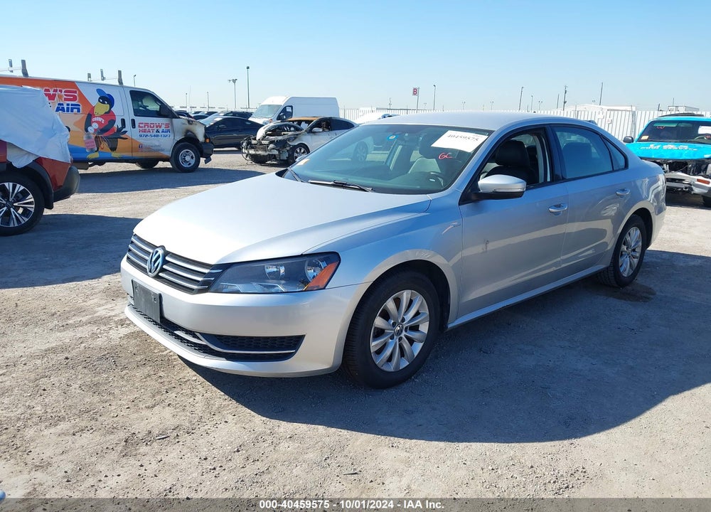 2014 VOLKSWAGEN PASSAT 1.8T WOLFSBURG EDITION VIN: 1VWAT7A3XEC119366