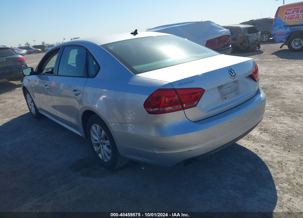 2014 VOLKSWAGEN PASSAT 1.8T WOLFSBURG EDITION VIN: 1VWAT7A3XEC119366