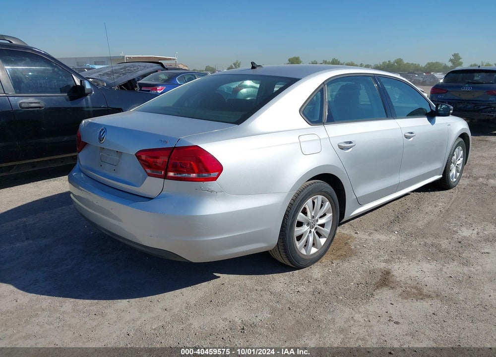 2014 VOLKSWAGEN PASSAT 1.8T WOLFSBURG EDITION VIN: 1VWAT7A3XEC119366