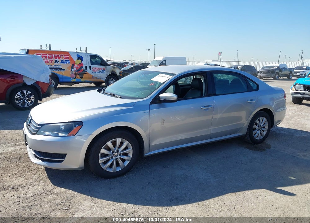2014 VOLKSWAGEN PASSAT 1.8T WOLFSBURG EDITION VIN: 1VWAT7A3XEC119366