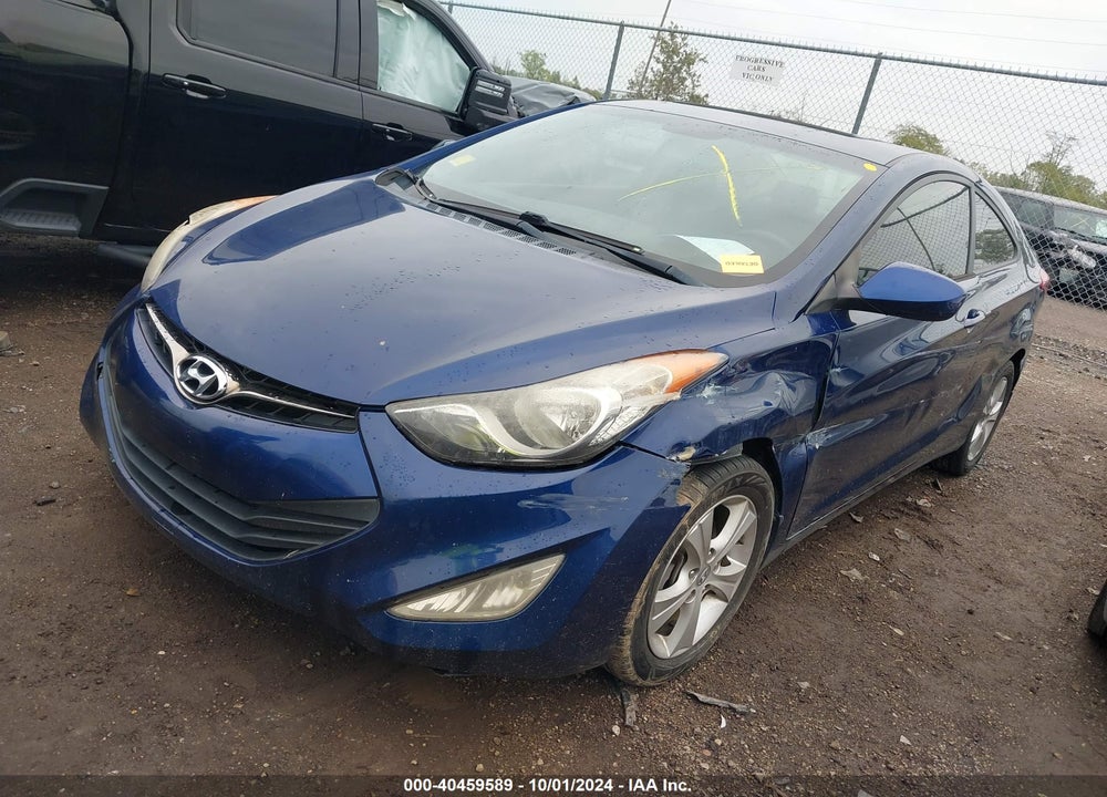2013 HYUNDAI ELANTRA GS VIN: KMHDH6AE5DU016860