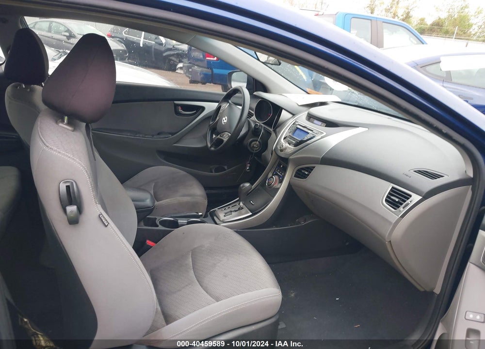 2013 HYUNDAI ELANTRA GS VIN: KMHDH6AE5DU016860