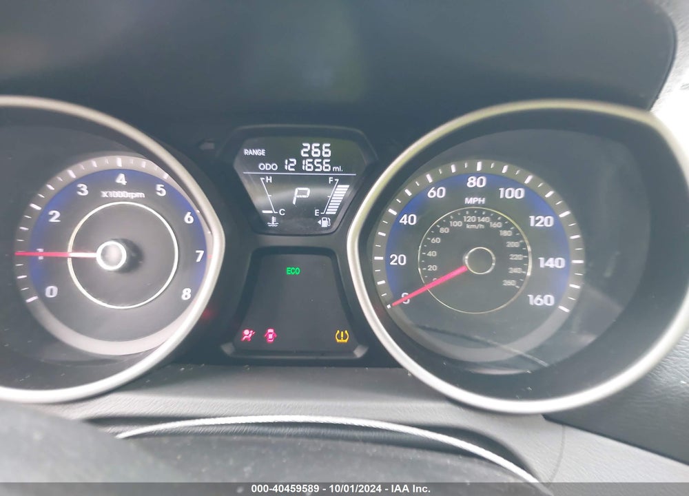 2013 HYUNDAI ELANTRA GS VIN: KMHDH6AE5DU016860