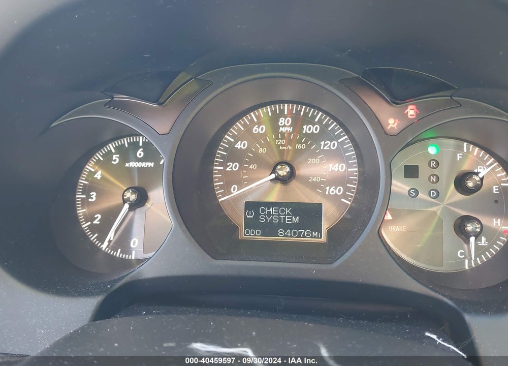 2008 LEXUS GS 350 VIN: JTHCE96S580017592