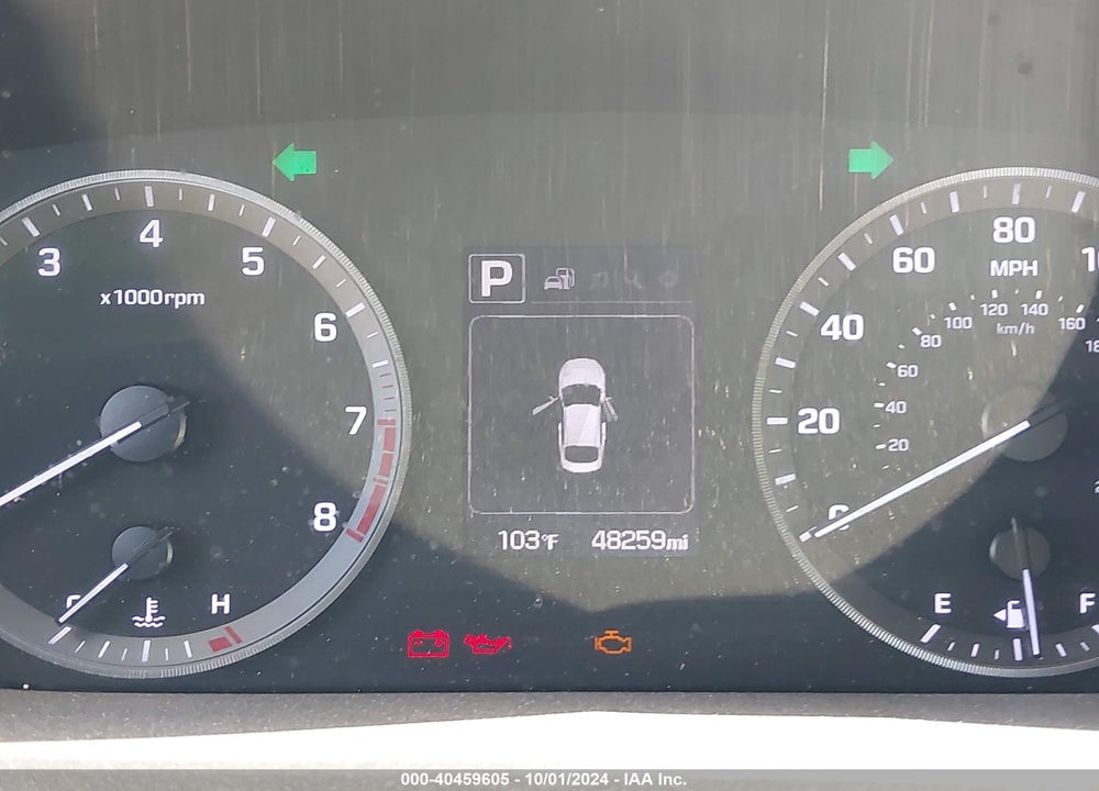 2015 HYUNDAI SONATA ECO VIN: 5NPE24AA4FH146038