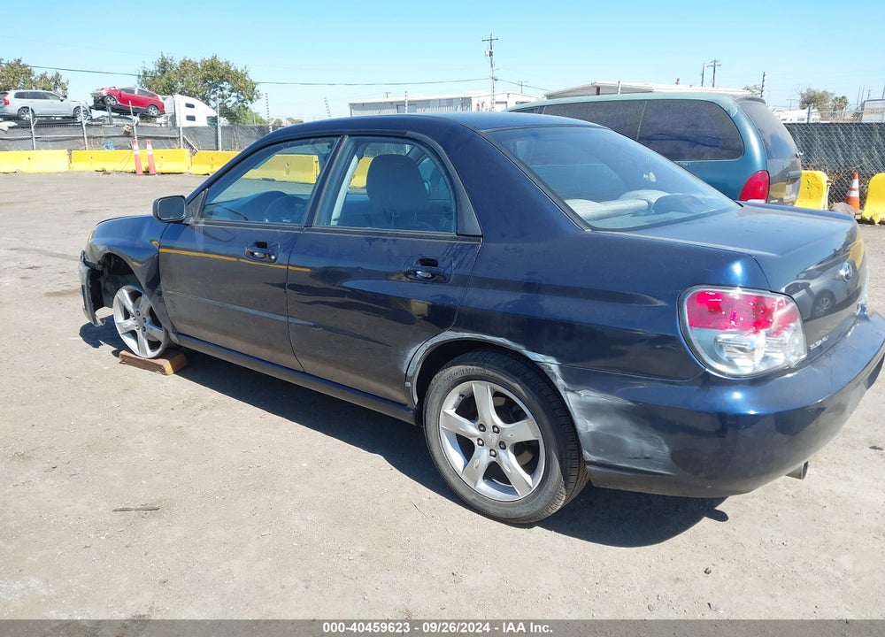 2006 SUBARU IMPREZA 2.5I VIN: JF1GD67616H509885