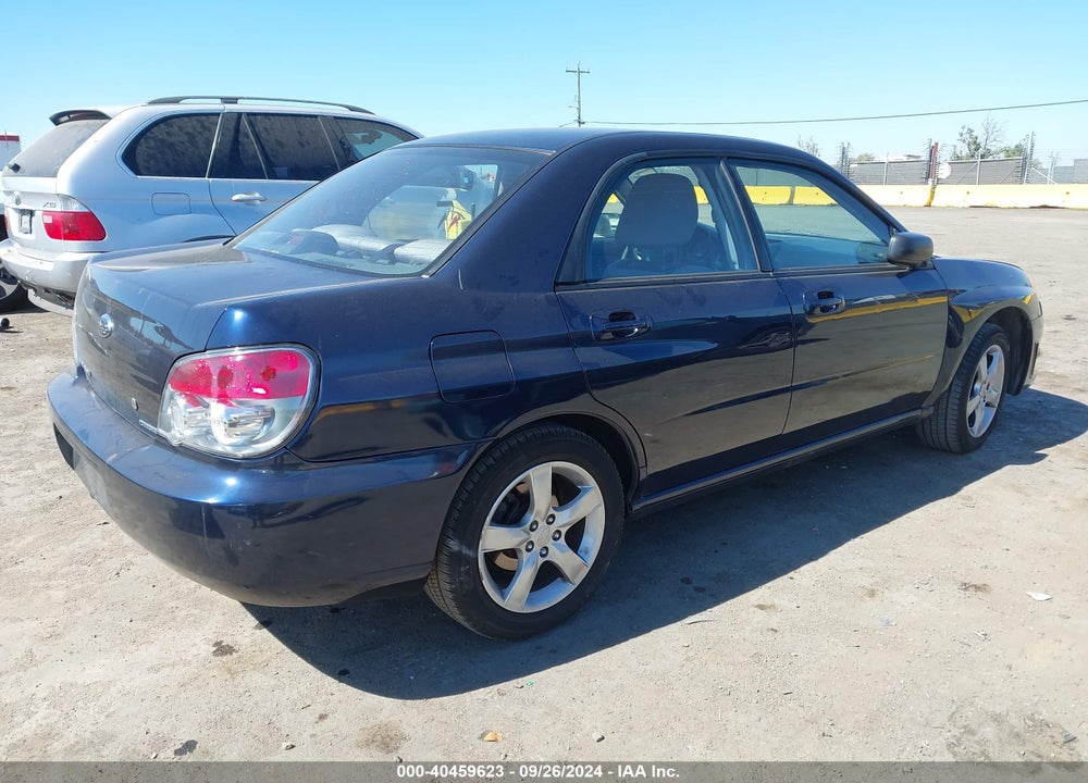 2006 SUBARU IMPREZA 2.5I VIN: JF1GD67616H509885