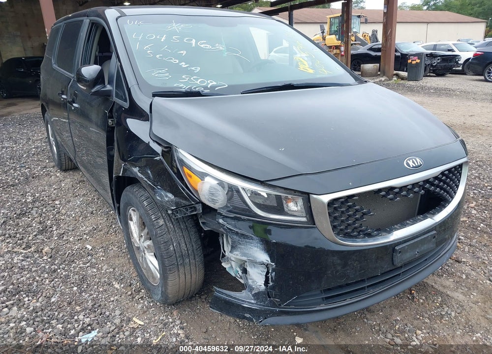 2018 KIA SEDONA L VIN: KNDMA5C12J6389898