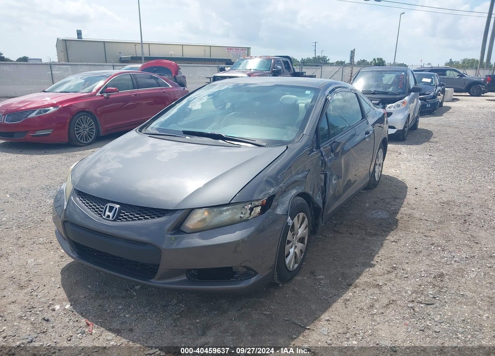 2012 HONDA CIVIC LX VIN: 2HGFG3B54CH532255