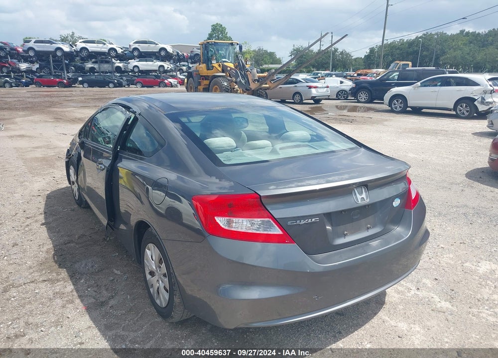 2012 HONDA CIVIC LX VIN: 2HGFG3B54CH532255