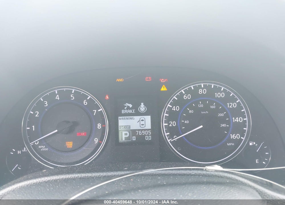 2015 INFINITI Q40 VIN: JN1CV6AR1FM524843