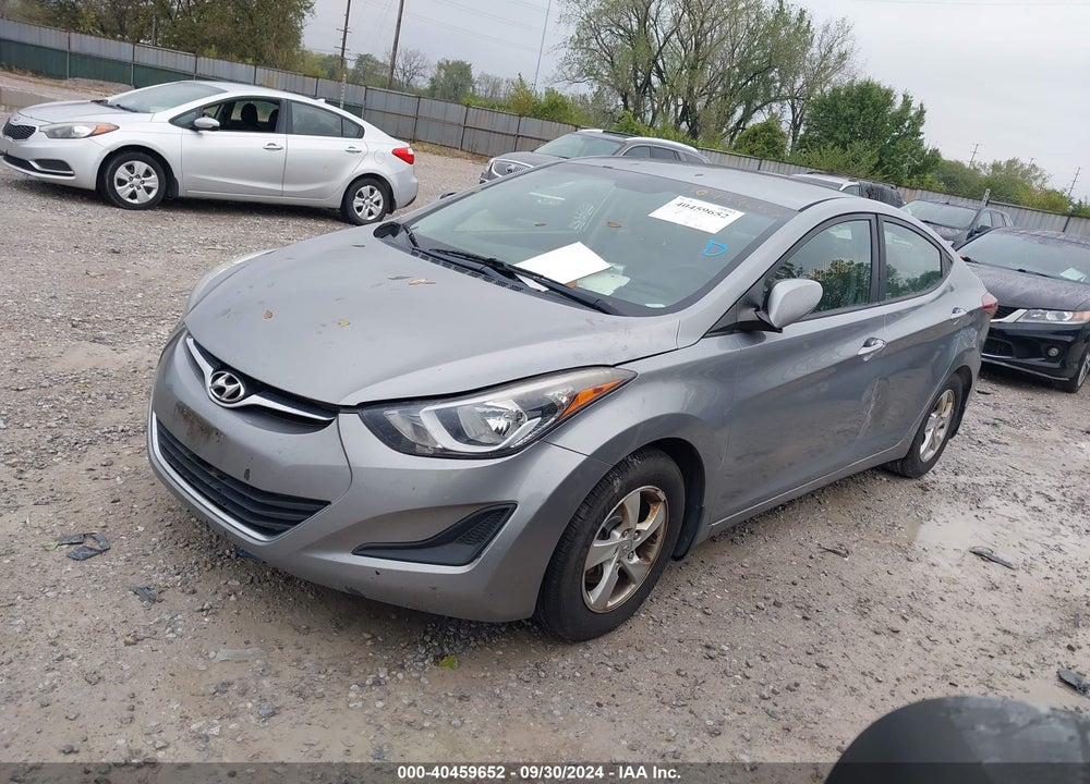 2014 HYUNDAI ELANTRA SE VIN: KMHDH4AE0EU215868