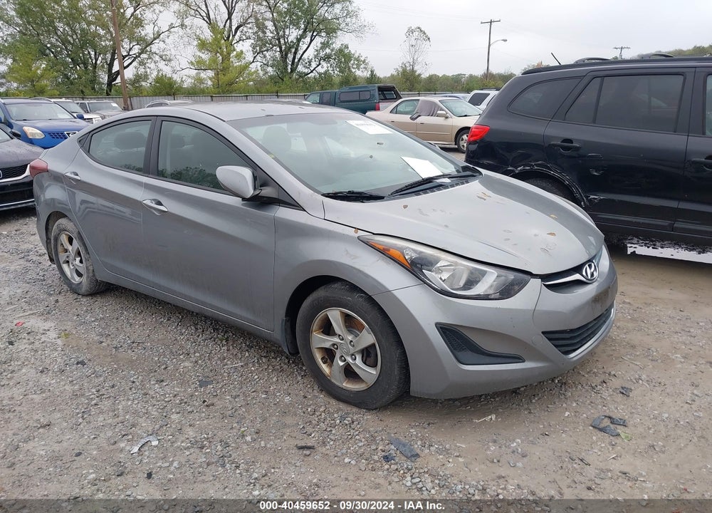 2014 HYUNDAI ELANTRA SE VIN: KMHDH4AE0EU215868