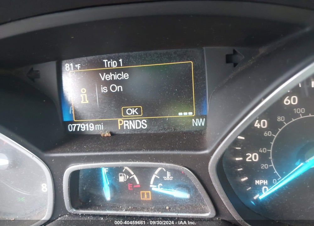 2018 FORD ESCAPE S VIN: 1FMCU0F7XJUA88566