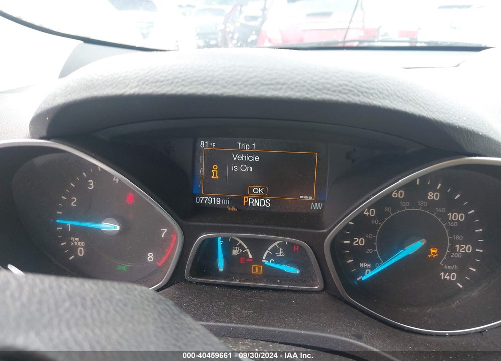 2018 FORD ESCAPE S VIN: 1FMCU0F7XJUA88566