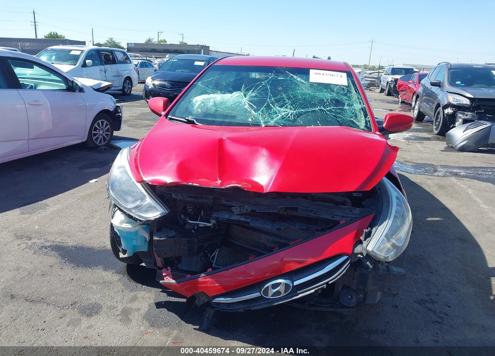 2015 HYUNDAI ACCENT GLS VIN: KMHCT4AE5FU907846