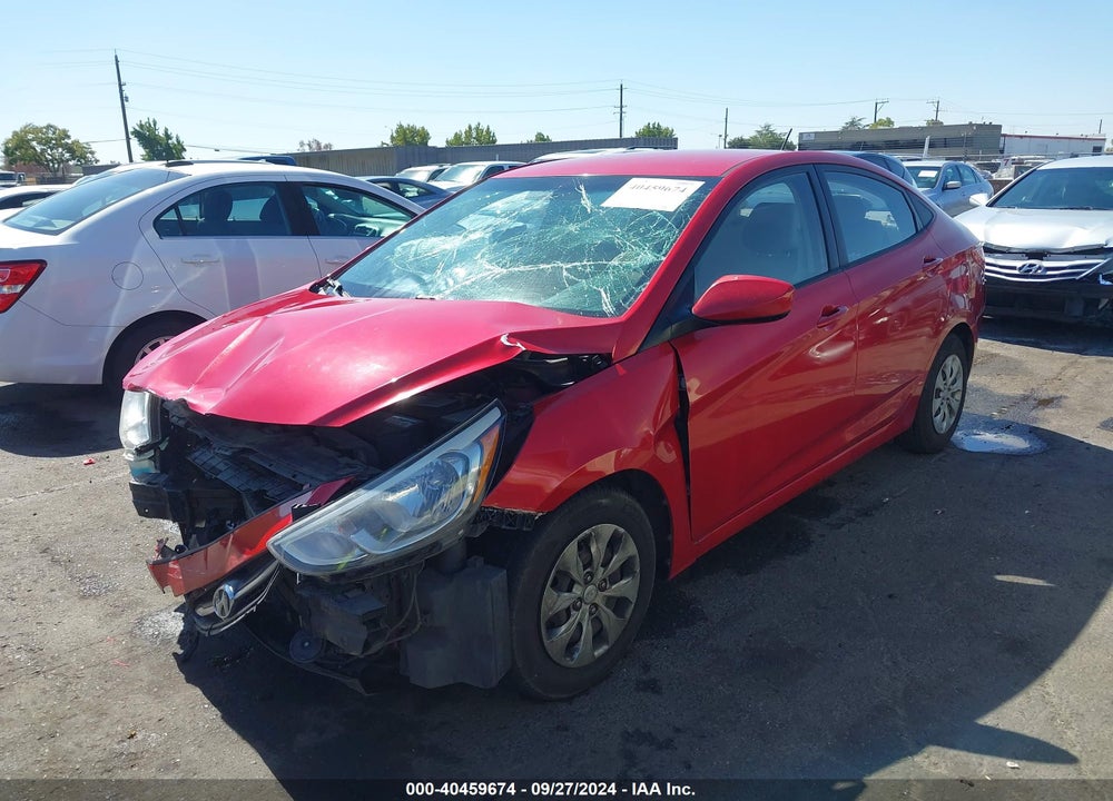 2015 HYUNDAI ACCENT GLS VIN: KMHCT4AE5FU907846