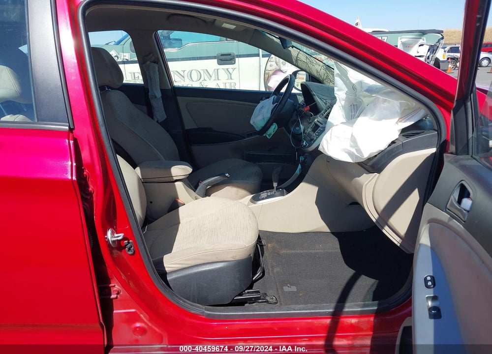 2015 HYUNDAI ACCENT GLS VIN: KMHCT4AE5FU907846