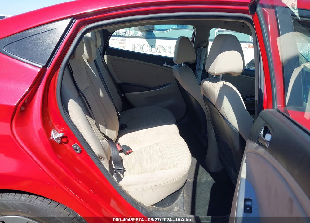 2015 HYUNDAI ACCENT GLS VIN: KMHCT4AE5FU907846