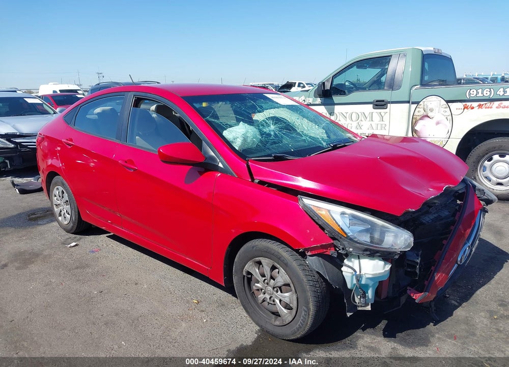 2015 HYUNDAI ACCENT GLS VIN: KMHCT4AE5FU907846