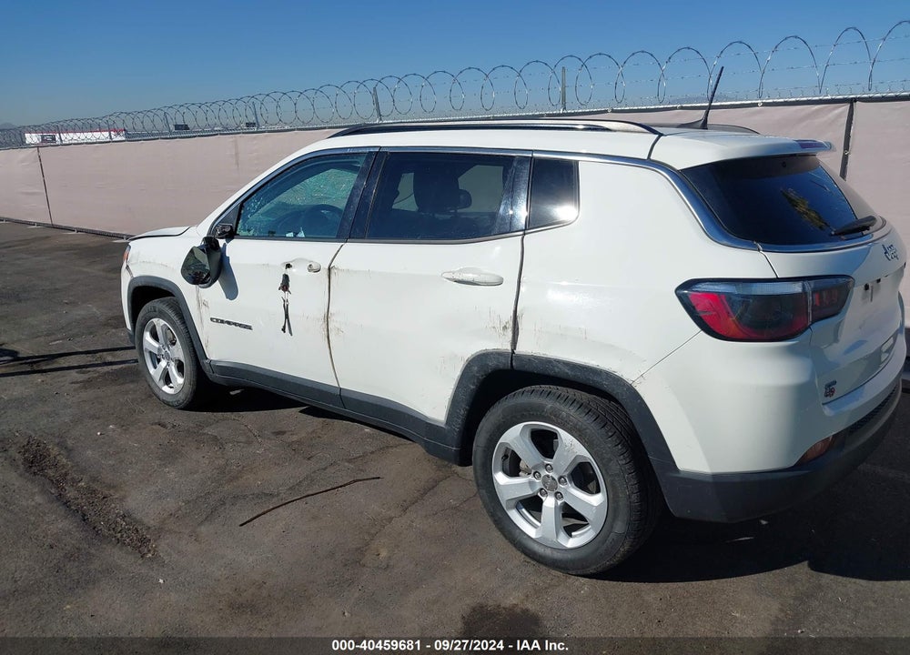 2021 JEEP COMPASS LATITUDE FWD VIN: 3C4NJCBB3MT509527