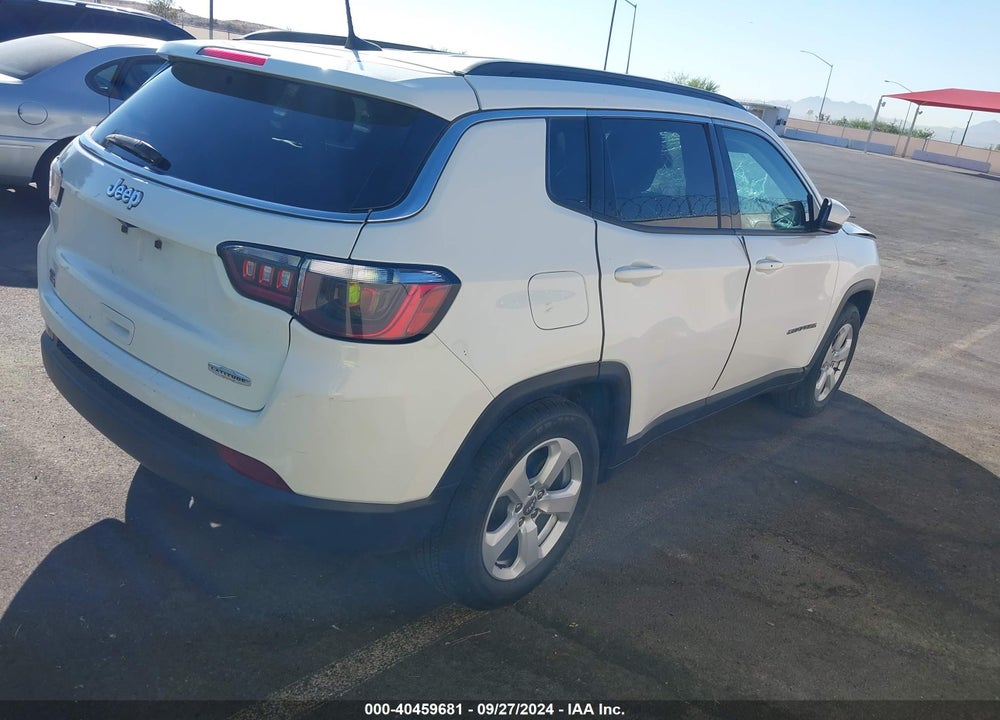 2021 JEEP COMPASS LATITUDE FWD VIN: 3C4NJCBB3MT509527