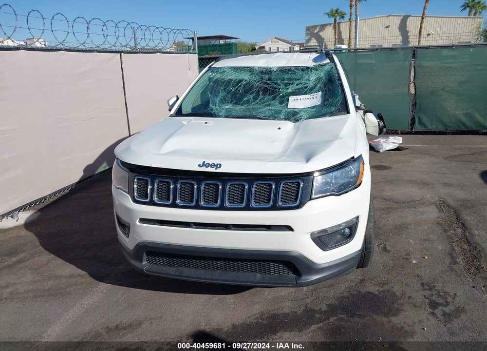 2021 JEEP COMPASS LATITUDE FWD VIN: 3C4NJCBB3MT509527