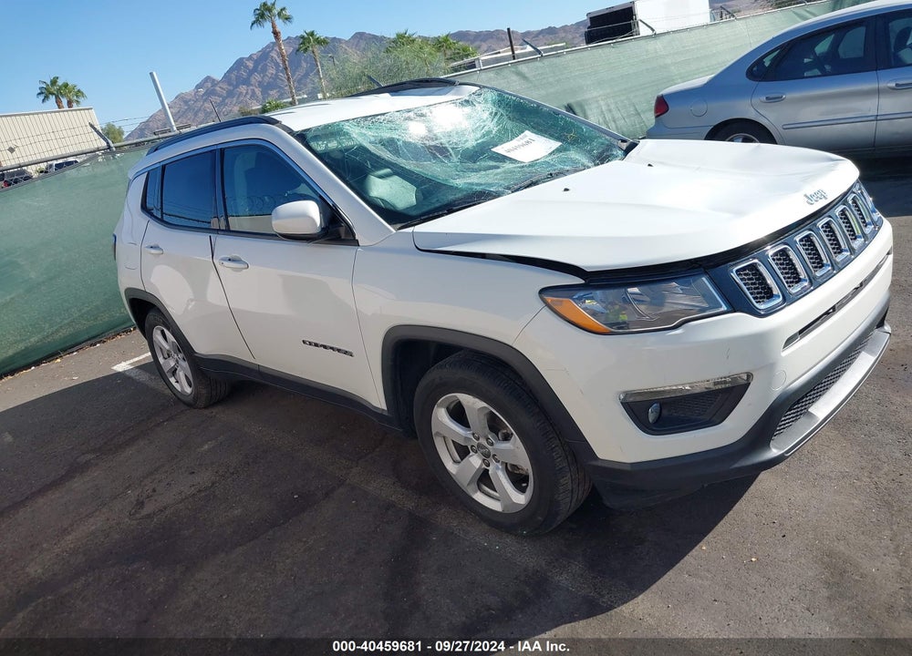 2021 JEEP COMPASS LATITUDE FWD VIN: 3C4NJCBB3MT509527