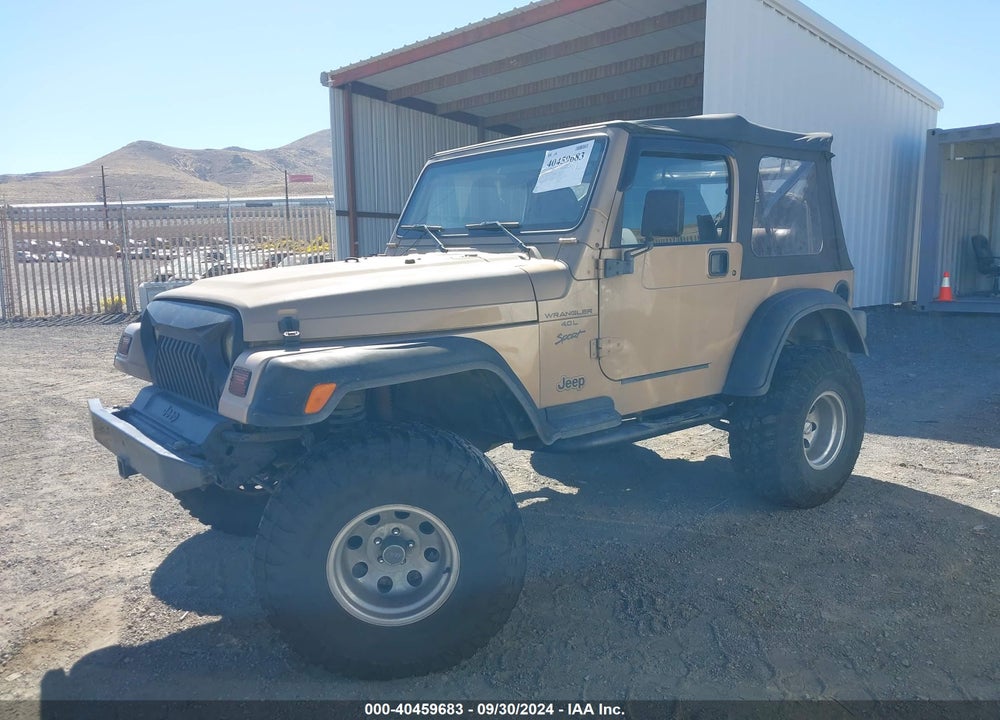 1999 JEEP WRANGLER SPORT VIN: 1J4FY19S5XP447058