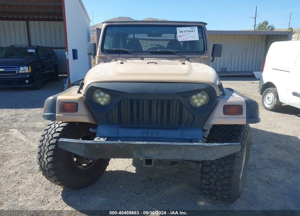 1999 JEEP WRANGLER SPORT VIN: 1J4FY19S5XP447058