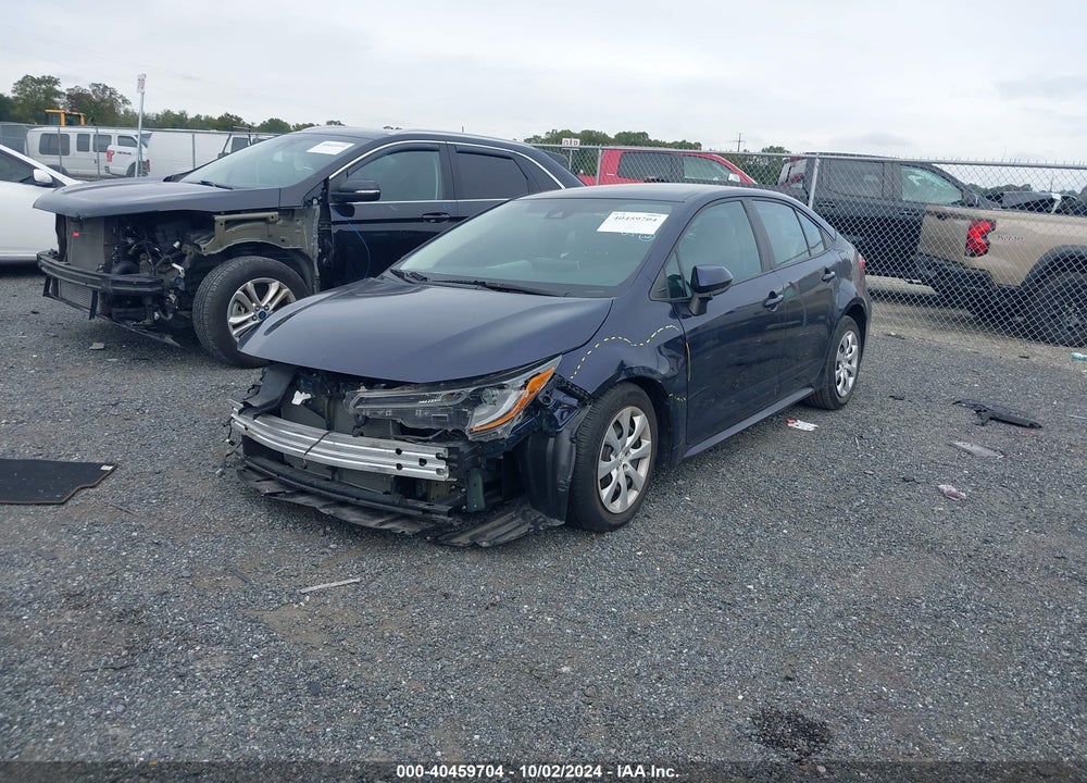 2020 TOYOTA COROLLA VIN: 5YFEPRAEXLP116400