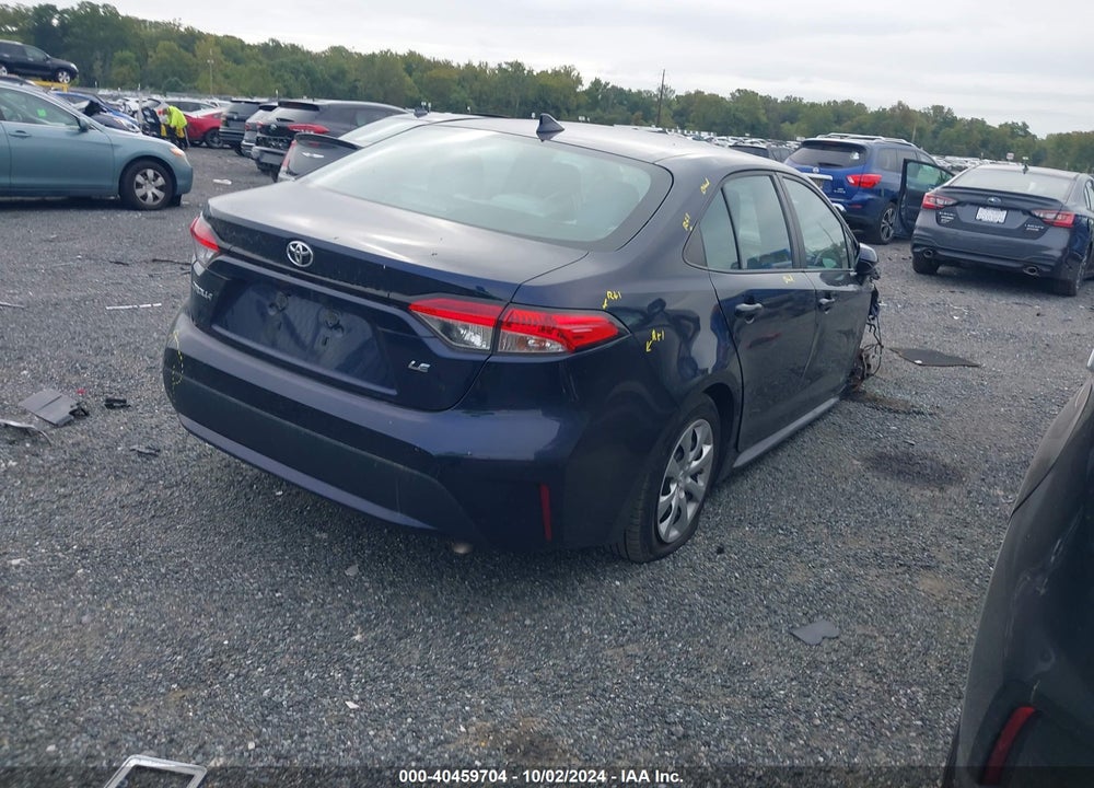 2020 TOYOTA COROLLA VIN: 5YFEPRAEXLP116400