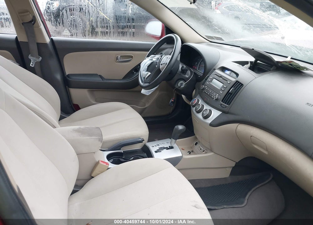 2009 HYUNDAI ELANTRA GLS VIN: KMHDU46D19U673727