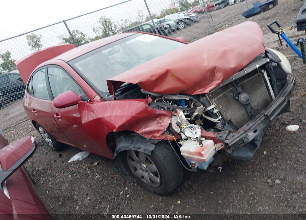 2009 HYUNDAI ELANTRA GLS VIN: KMHDU46D19U673727