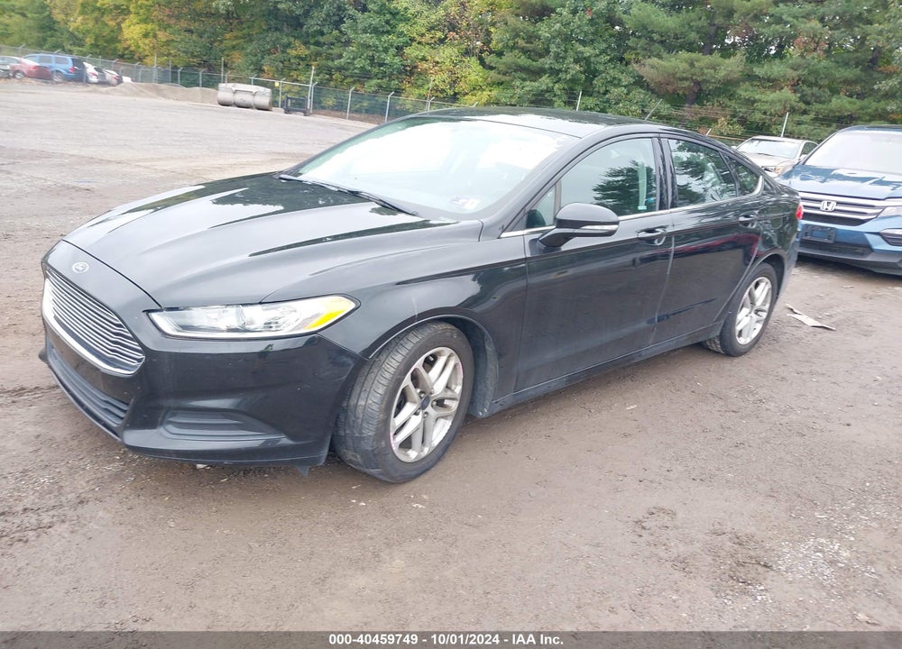 2014 FORD FUSION SE VIN: 3FA6P0H7XER312508