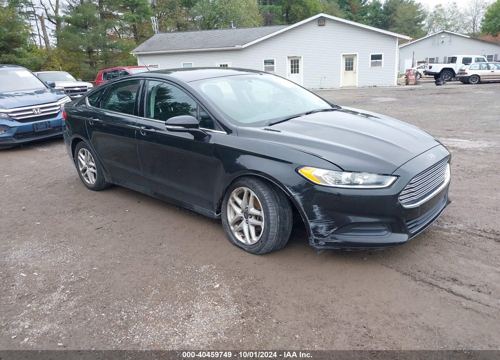 2014 FORD FUSION SE VIN: 3FA6P0H7XER312508