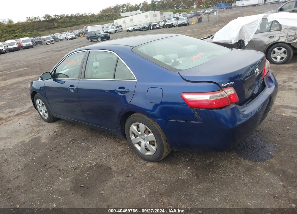 2007 TOYOTA CAMRY LE VIN: 4T1BE46K97U075711