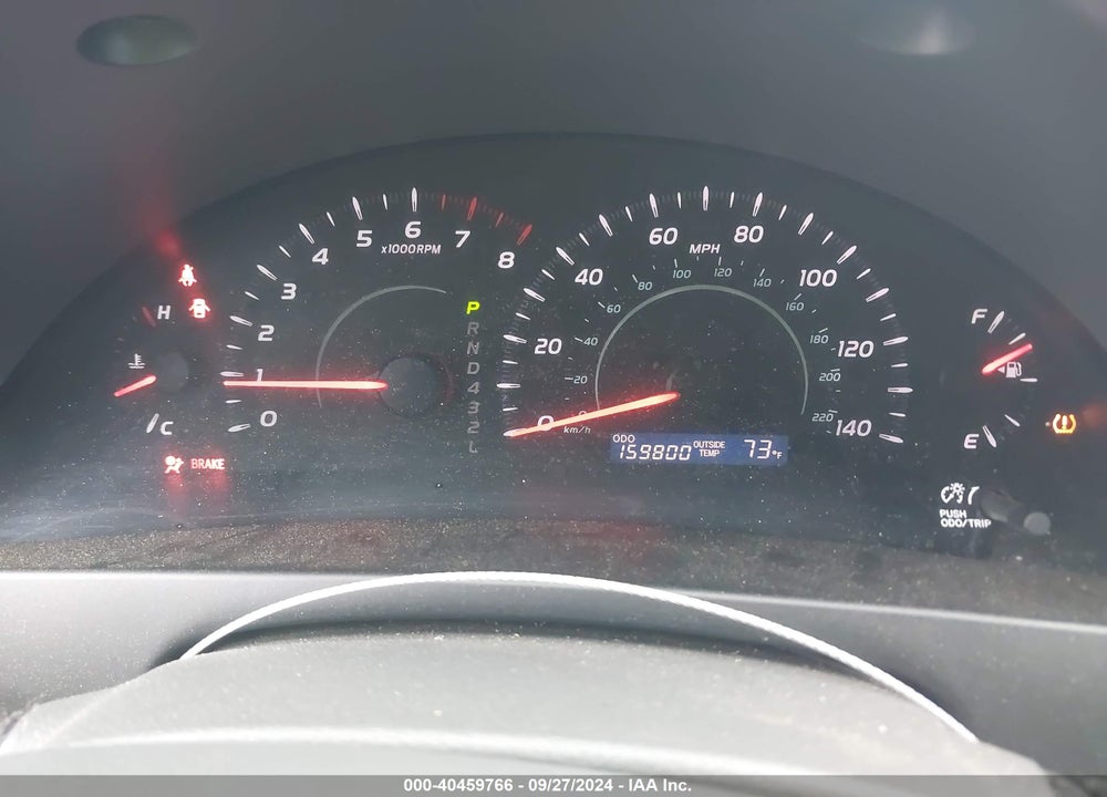 2007 TOYOTA CAMRY LE VIN: 4T1BE46K97U075711
