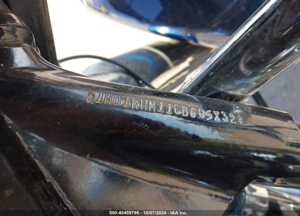 2012 HARLEY-DAVIDSON FLTRX ROAD GLIDE CUSTOM VIN: 1HD1KHM11CB605832