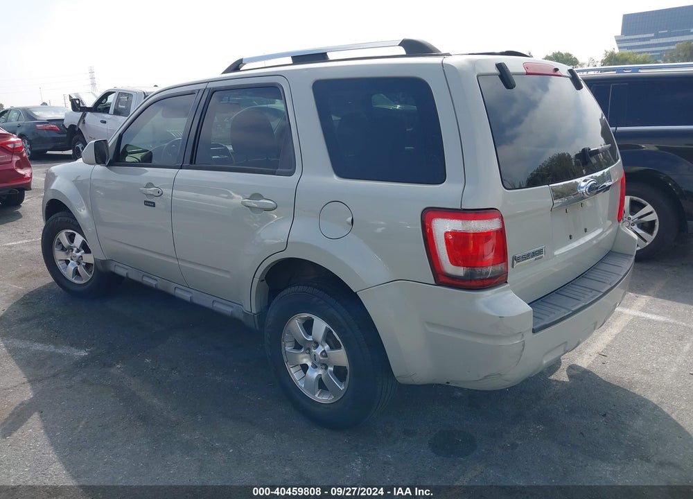 2009 FORD ESCAPE LIMITED VIN: 1FMCU04GX9KB11242