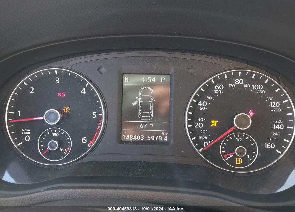 2015 VOLKSWAGEN PASSAT 2.0L TDI SE VIN: 1VWBV7A3XFC087566