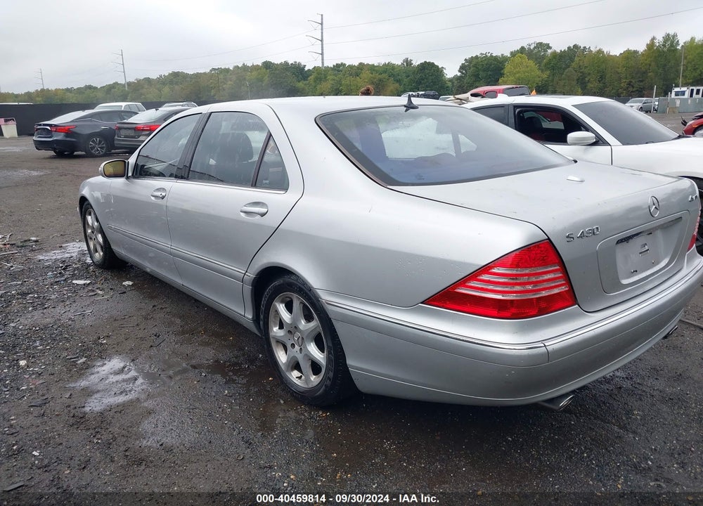 2004 MERCEDES-BENZ S 430 4MATIC VIN: WDBNG83J84A422522