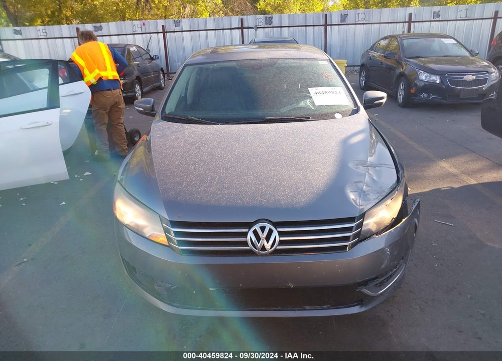 2012 VOLKSWAGEN PASSAT 2.5L SE VIN: 1VWBH7A30CC109903