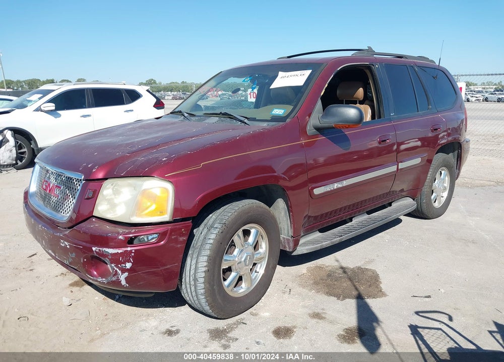 2002 GMC ENVOY SLT VIN: 1GKDT13S022220908